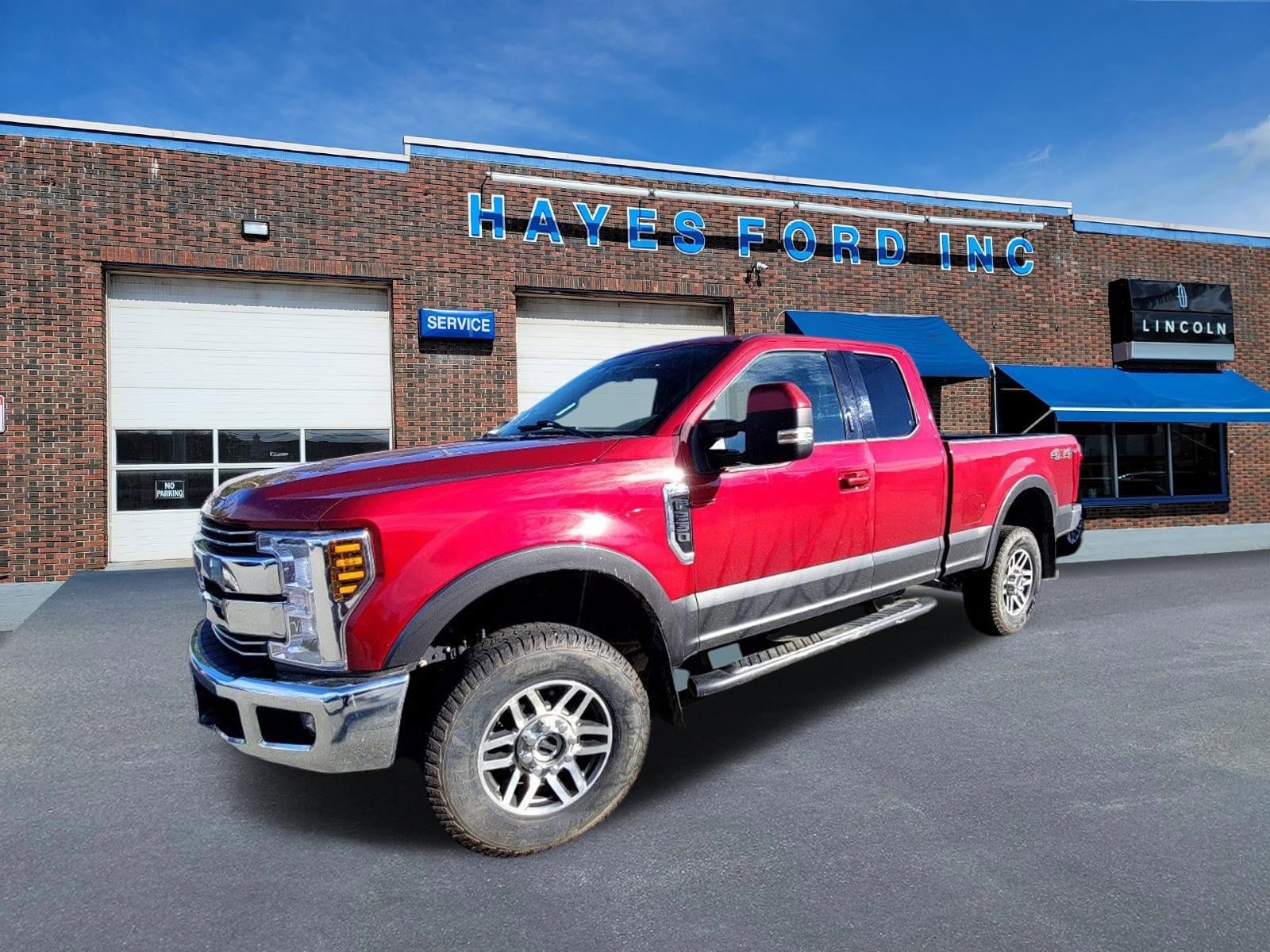 Used 2019 Ford F-250 Super Duty Lariat with VIN 1FT7X2B60KED04586 for sale in Newport, VT