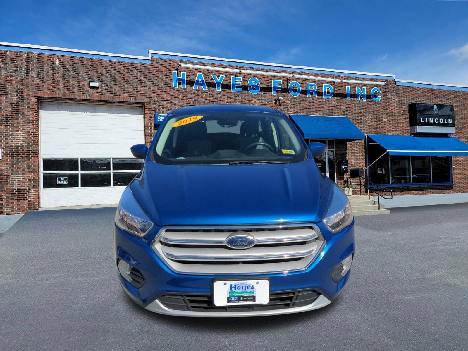 Used 2019 Ford Escape SE with VIN 1FMCU9GD6KUB07818 for sale in Newport, VT