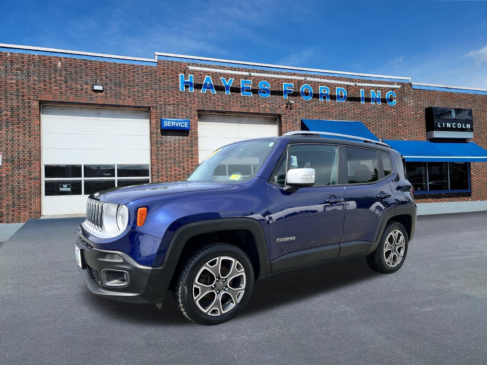 Used 2017 Jeep Renegade Limited with VIN ZACCJBDB4HPF70557 for sale in Newport, VT