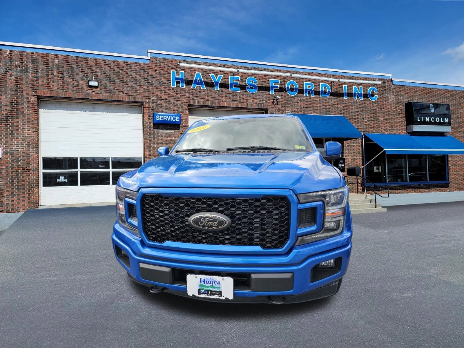 Used 2020 Ford F-150 Lariat with VIN 1FTEW1E45LFB17192 for sale in Newport, VT