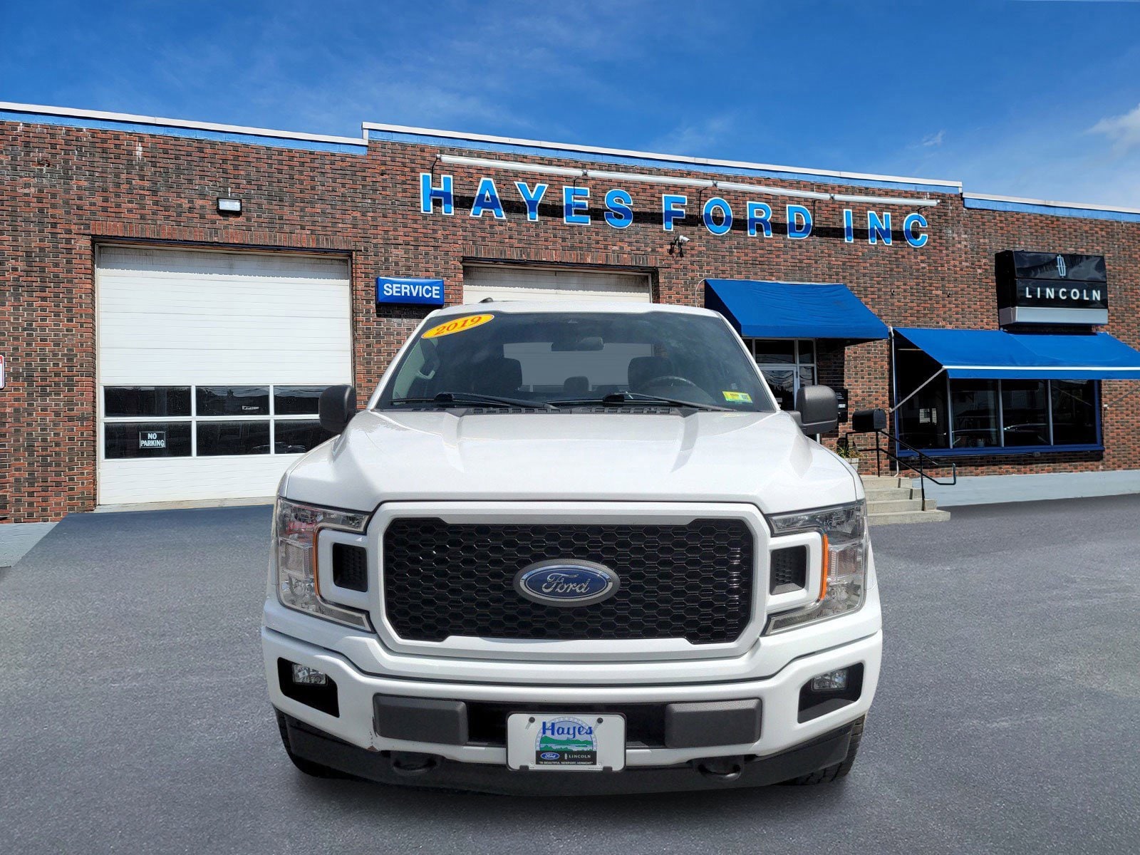 Used 2019 Ford F-150 XL with VIN 1FTEW1EP6KFB93769 for sale in Newport, VT