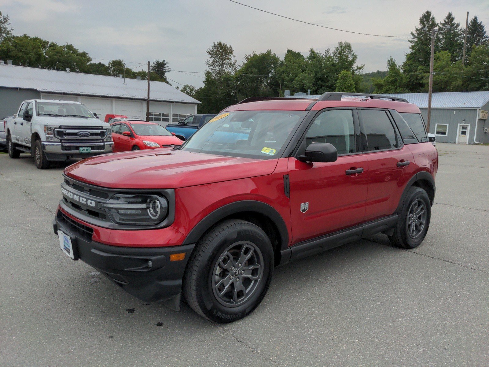 Used 2021 Ford Bronco Sport Big Bend with VIN 3FMCR9B69MRA75449 for sale in Newport, VT