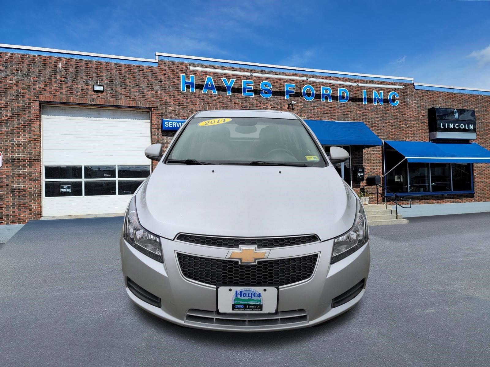Used 2014 Chevrolet Cruze Turbo Diesel with VIN 1G1P75SZXE7140535 for sale in Newport, VT