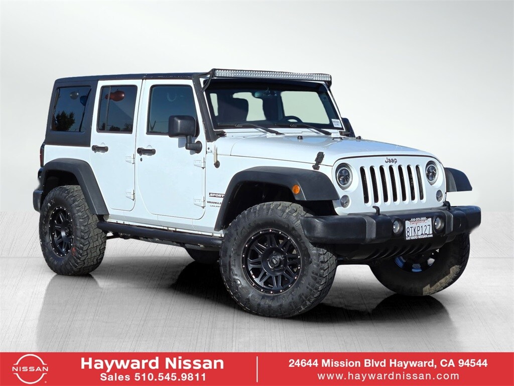 Used 2018 Jeep Wrangler JK Unlimited Sport SUV
