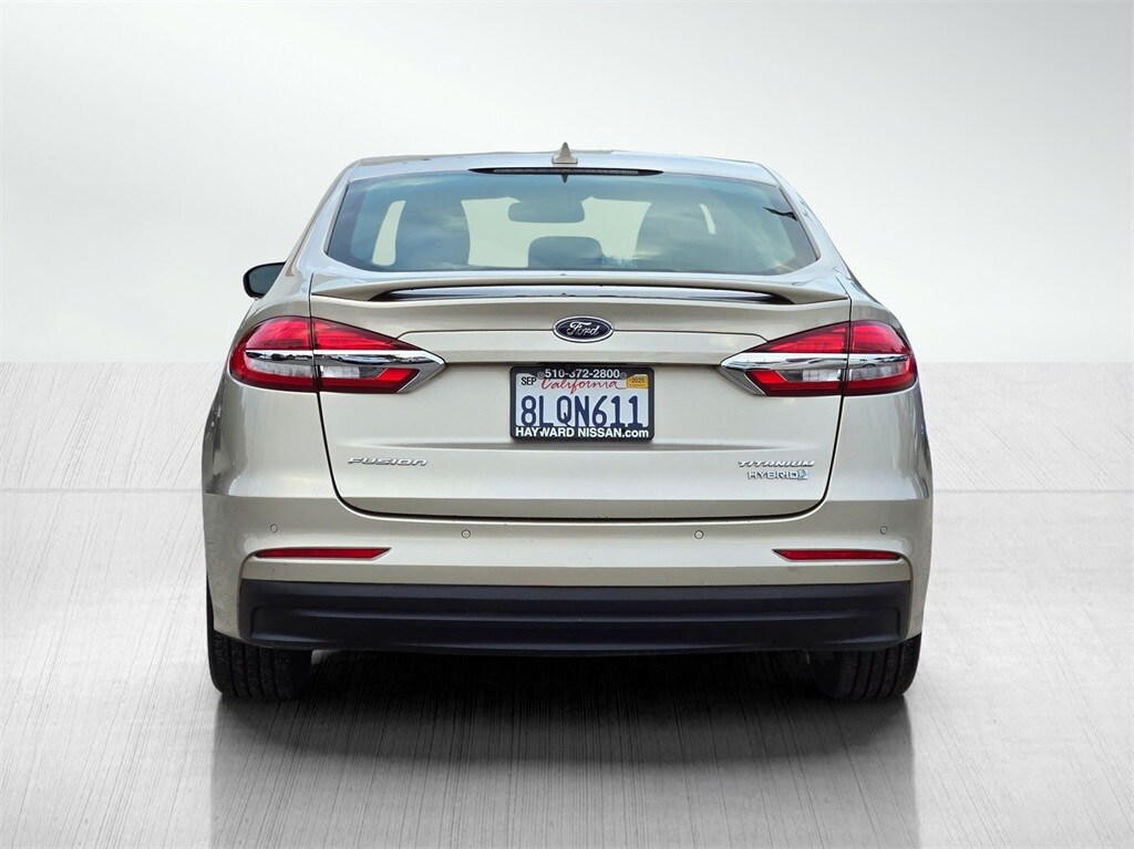 Used 2019 Ford Fusion Hybrid Titanium Sedan