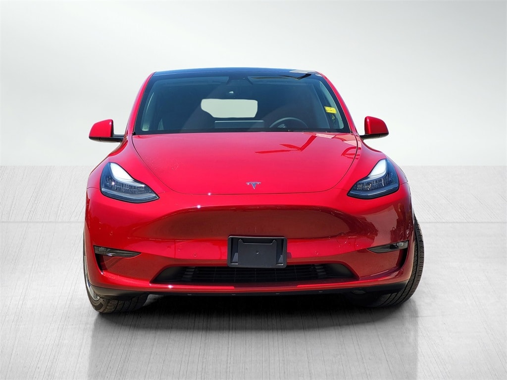 Used 2021 Tesla Model Y Long Range with VIN 5YJYGDEE0MF160980 for sale in Kansas City