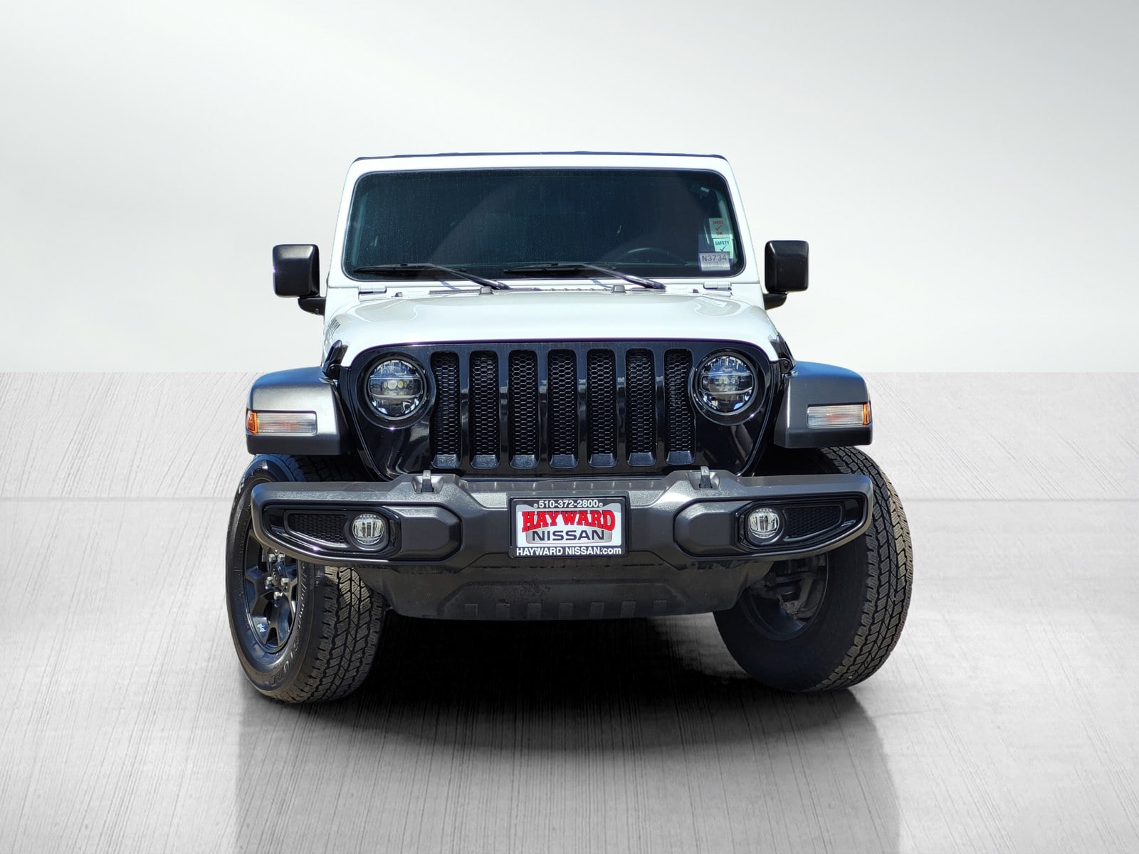Used 2021 Jeep Wrangler Unlimited Willys with VIN 1C4HJXDG9MW646558 for sale in Hayward, CA