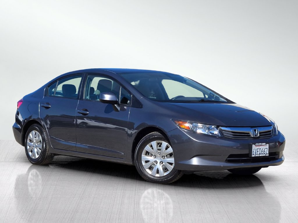 Used 2012 Honda Civic LX with VIN 2HGFB2F57CH332196 for sale in Hayward, CA