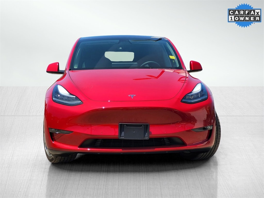 Used 2021 Tesla Model Y Long Range with VIN 5YJYGDEE0MF160980 for sale in Hayward, CA