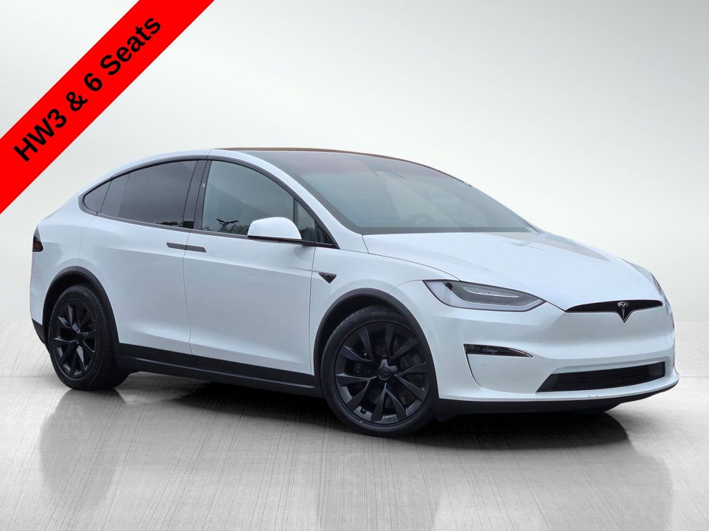 Used 2022 Tesla Model X Long Range with VIN 7SAXCBE51NF356801 for sale in Hayward, CA