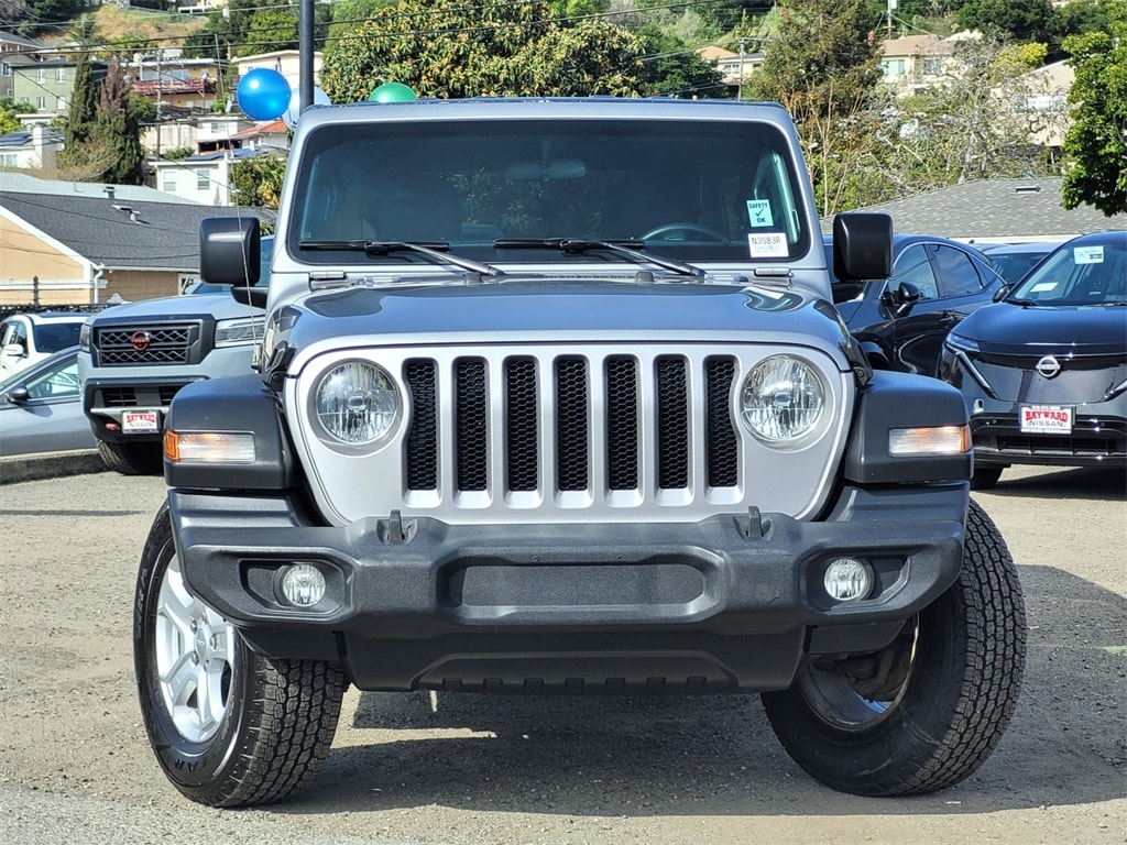 Used 2020 Jeep Wrangler Unlimited Sport S with VIN 1C4HJXDNXLW136930 for sale in Hayward, CA