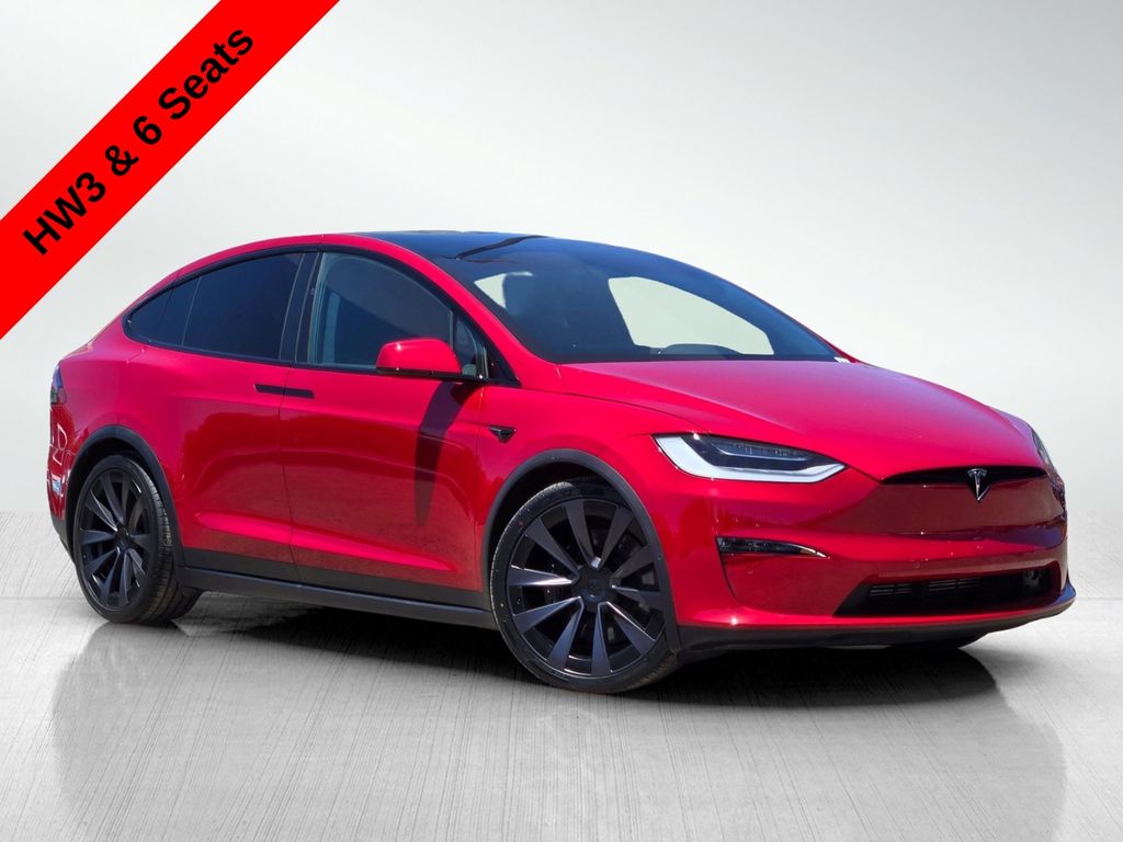 Used 2022 Tesla Model X Plaid with VIN 7SAXCBE64NF333103 for sale in Hayward, CA