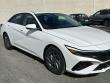 New 2025 Hyundai Elantra Hybrid Blue Sedan