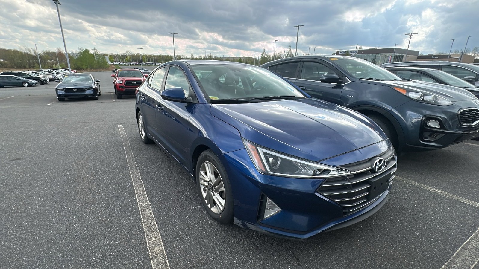 Used 2019 Hyundai Elantra SEL with VIN 5NPD84LF5KH423941 for sale in Hazle Township, PA