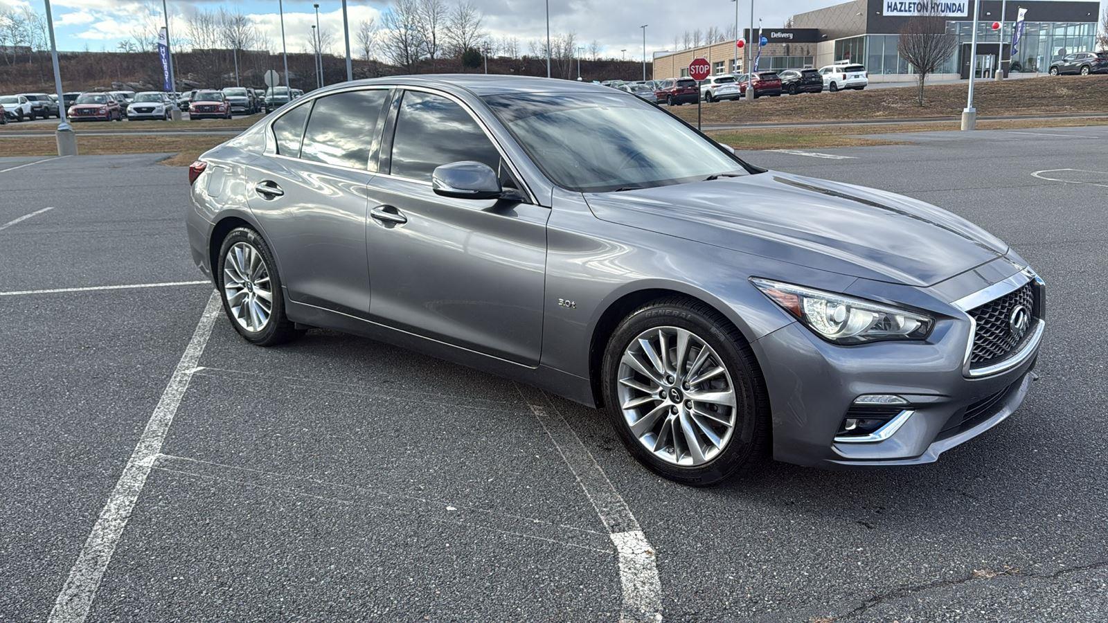 Used 2019 INFINITI Q50 LUXE with VIN JN1EV7AR5KM558356 for sale in Hazle Township, PA