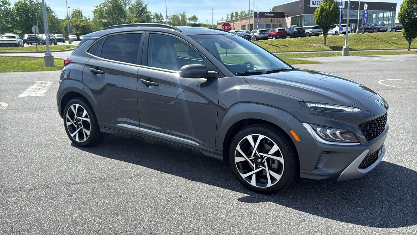 Certified 2023 Hyundai Kona Limited with VIN KM8K5CA35PU994888 for sale in Hazle Township, PA