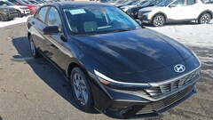 2026 Hyundai Elantra Hybrid Blue Sedan