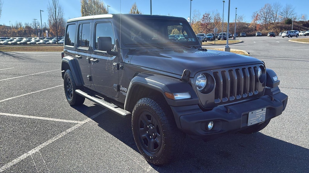 Used 2019 Jeep Wrangler Unlimited Sport 4x4 SUV
