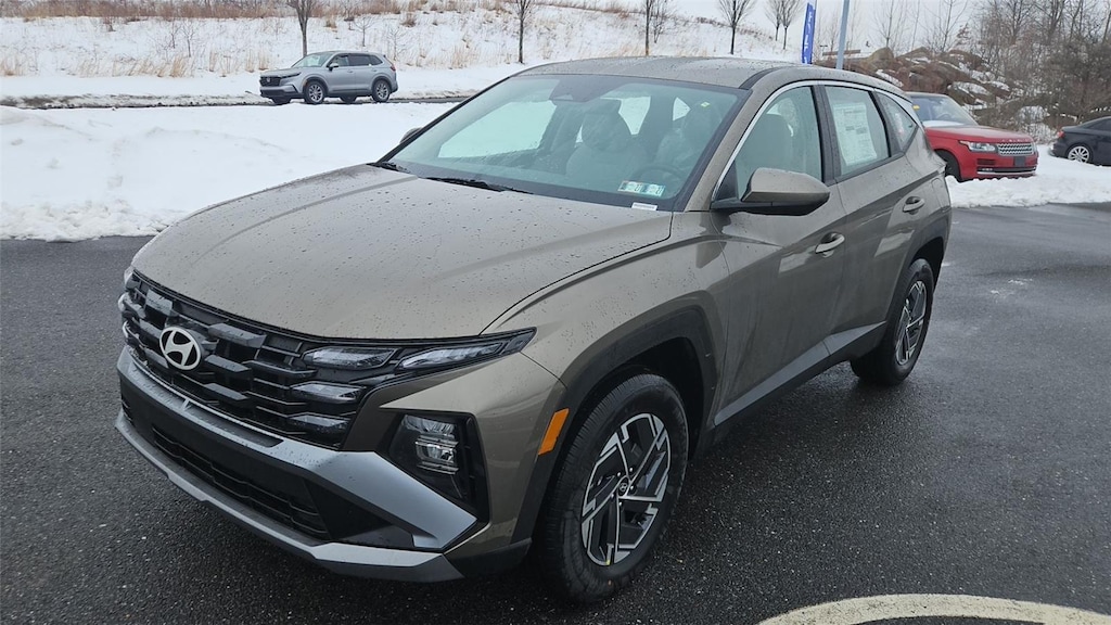 New 2026 Hyundai Tucson Hybrid Blue SUV
