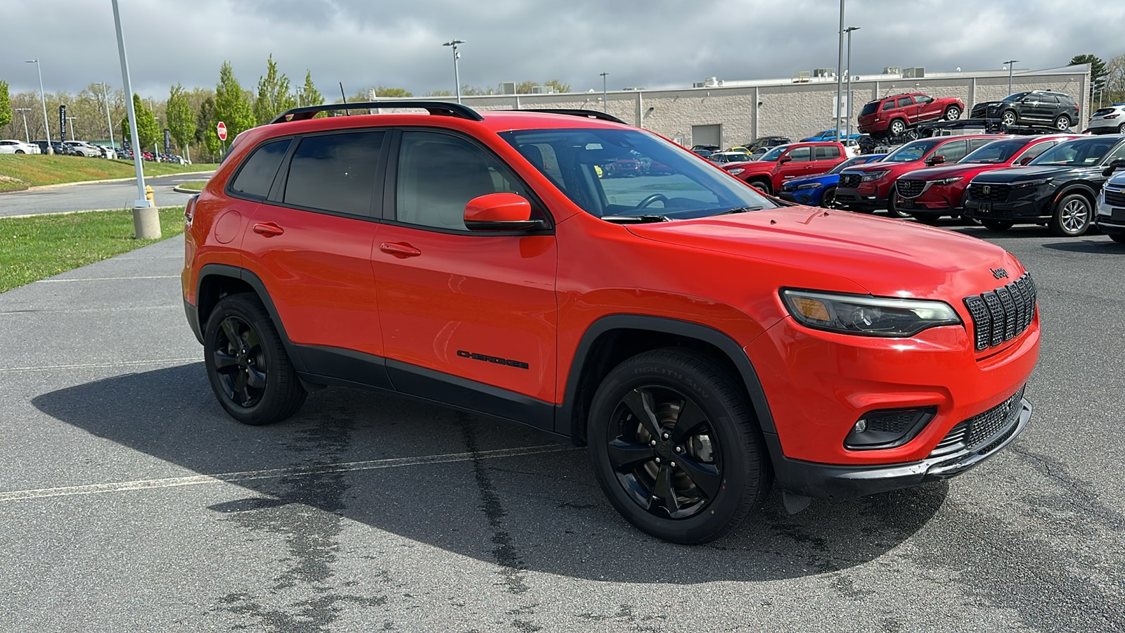 Used 2021 Jeep Cherokee Altitude with VIN 1C4PJMLBXMD190534 for sale in Hazle Township, PA