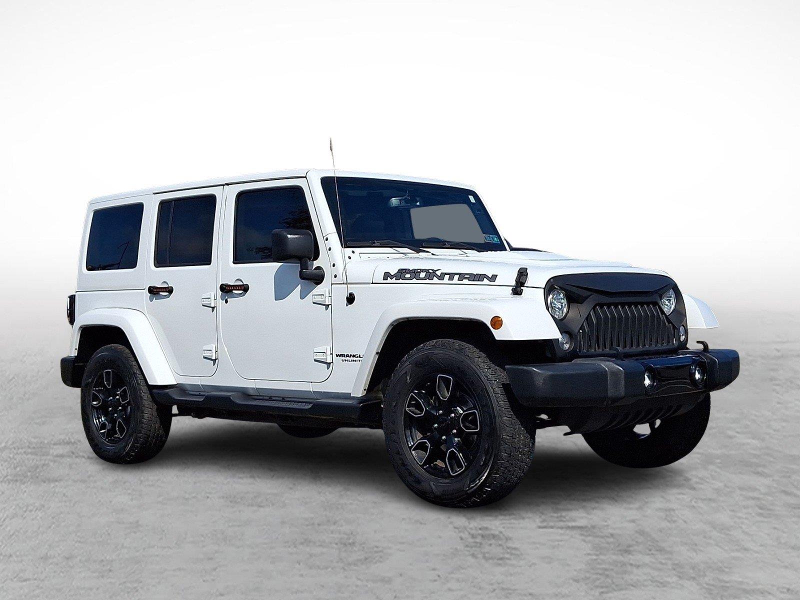 2017 Jeep Wrangler JK Unlimited