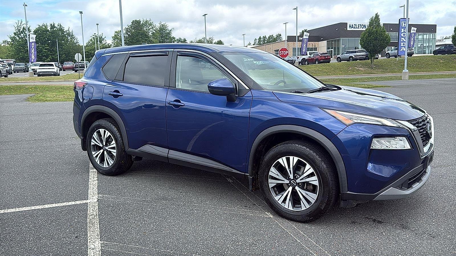 Used 2022 Nissan Rogue SV with VIN 5N1BT3BA7NC703426 for sale in Hazle Township, PA