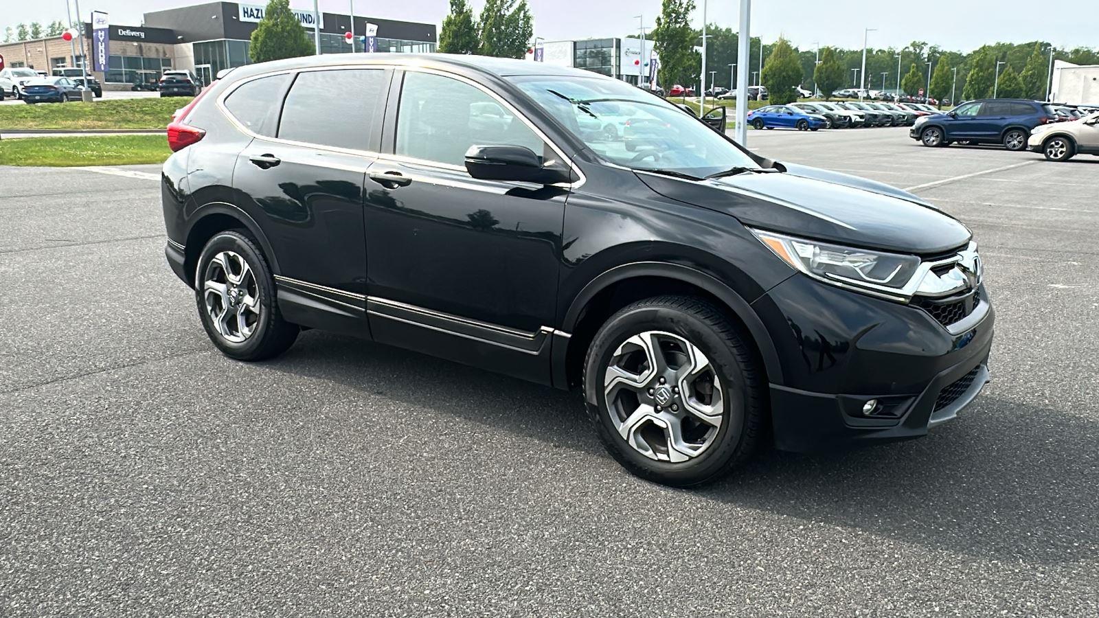 Used 2018 Honda CR-V EX with VIN 2HKRW2H54JH675596 for sale in Hazle Township, PA