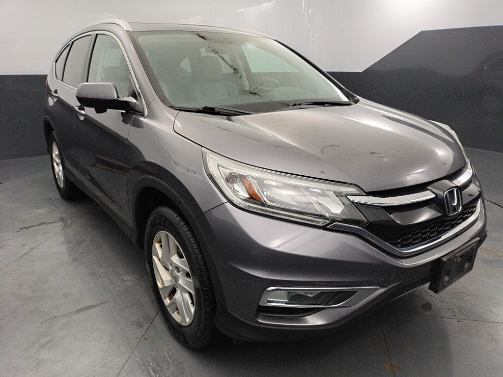 Used 2015 Honda CR-V EX-L with VIN 2HKRM4H73FH611625 for sale in Hazle Township, PA