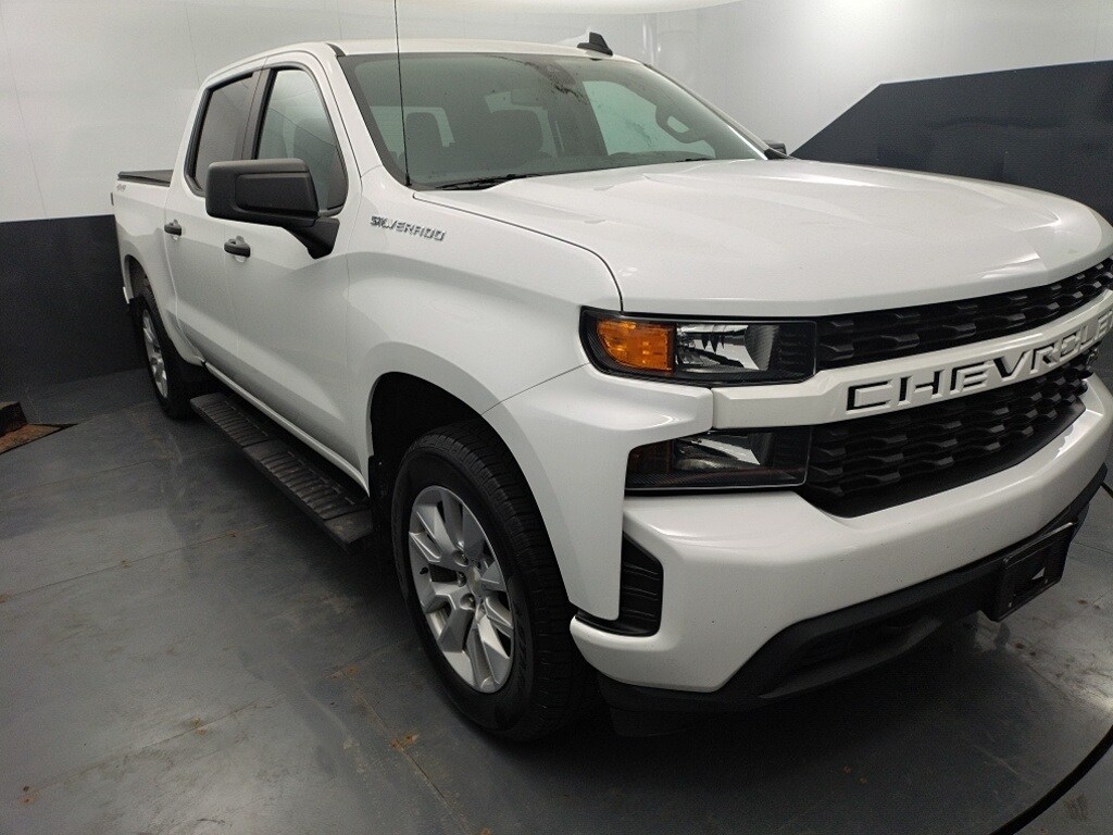 Used 2022 Chevrolet Silverado 1500 Limited Custom with VIN 3GCPYBEK8NG117289 for sale in Hazle Township, PA