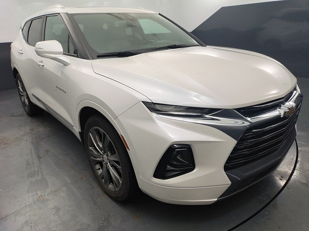Used 2021 Chevrolet Blazer Premier with VIN 3GNKBLRS7MS559432 for sale in Hazle Township, PA
