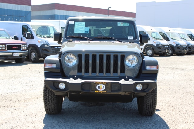 Used 2021 Jeep Wrangler Unlimited Sport S with VIN 1C4HJXDNXMW592203 for sale in Huntington Beach, CA