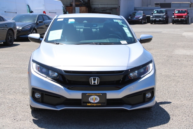 Used 2019 Honda Civic Sport with VIN 2HGFC4B88KH309422 for sale in Huntington Beach, CA