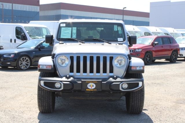 Used 2021 Jeep Wrangler Unlimited Sahara with VIN 1C4HJXEN2MW592131 for sale in Huntington Beach, CA