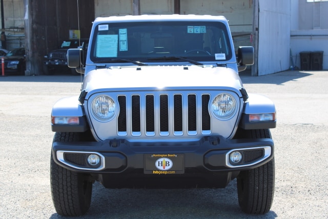 Used 2020 Jeep Wrangler Unlimited Sahara with VIN 1C4HJXEN0LW127829 for sale in Huntington Beach, CA