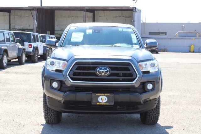 Used 2021 Toyota Tacoma SR5 with VIN 3TMAZ5CN0MM141376 for sale in Huntington Beach, CA