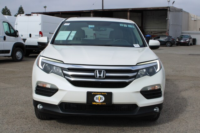 Used 2017 Honda Pilot EX-L with VIN 5FNYF5H75HB035257 for sale in Huntington Beach, CA