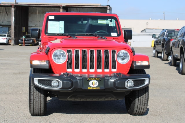 Used 2023 Jeep Wrangler 4-Door Sahara with VIN 1C4HJXEN2PW505316 for sale in Huntington Beach, CA