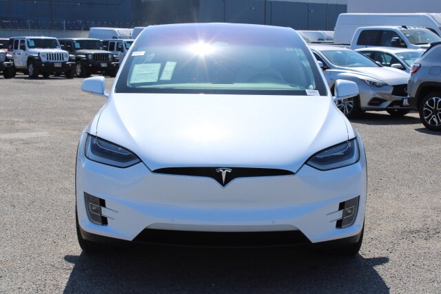 Used 2018 Tesla Model X 100D with VIN 5YJXCAE2XJF124401 for sale in Huntington Beach, CA