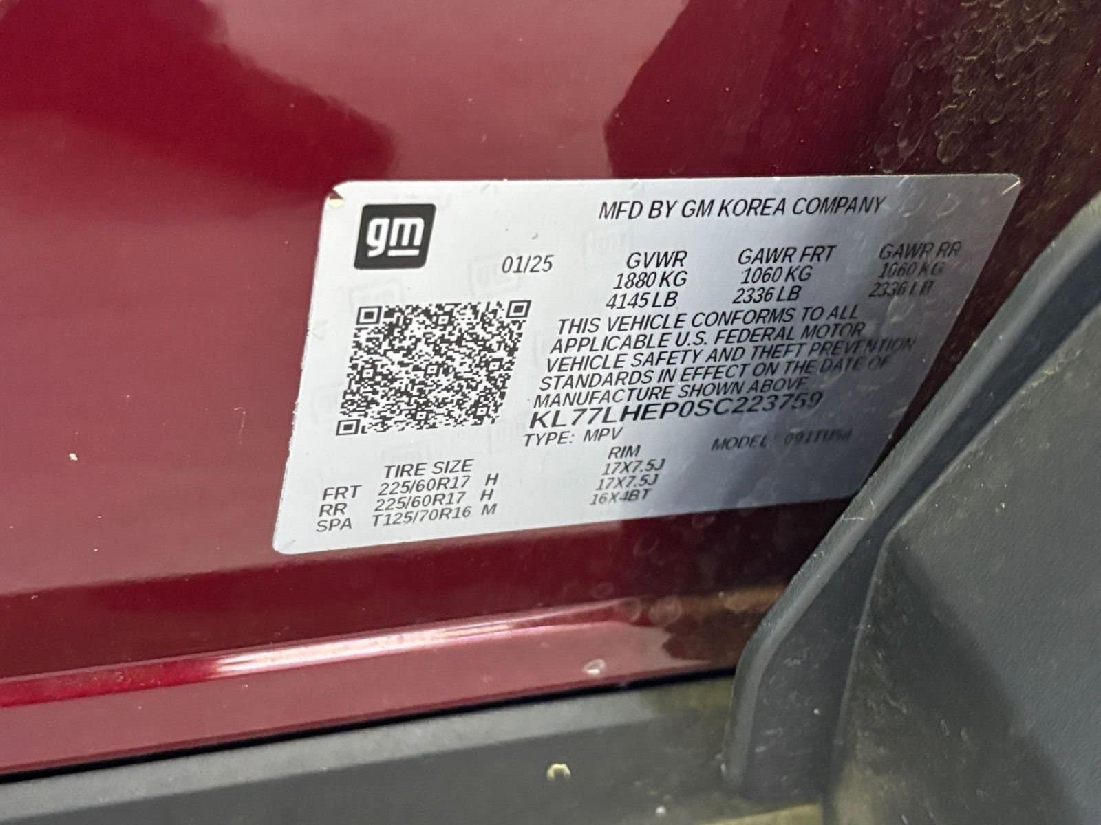 Thumbnail: 2025 Chevrolet Trax - 28