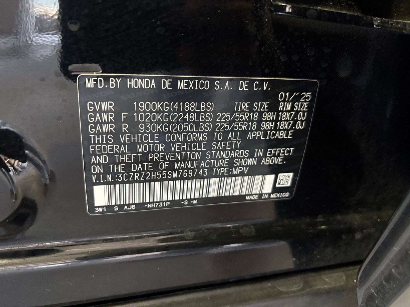 Thumbnail: 2025 Honda HR-V - 28