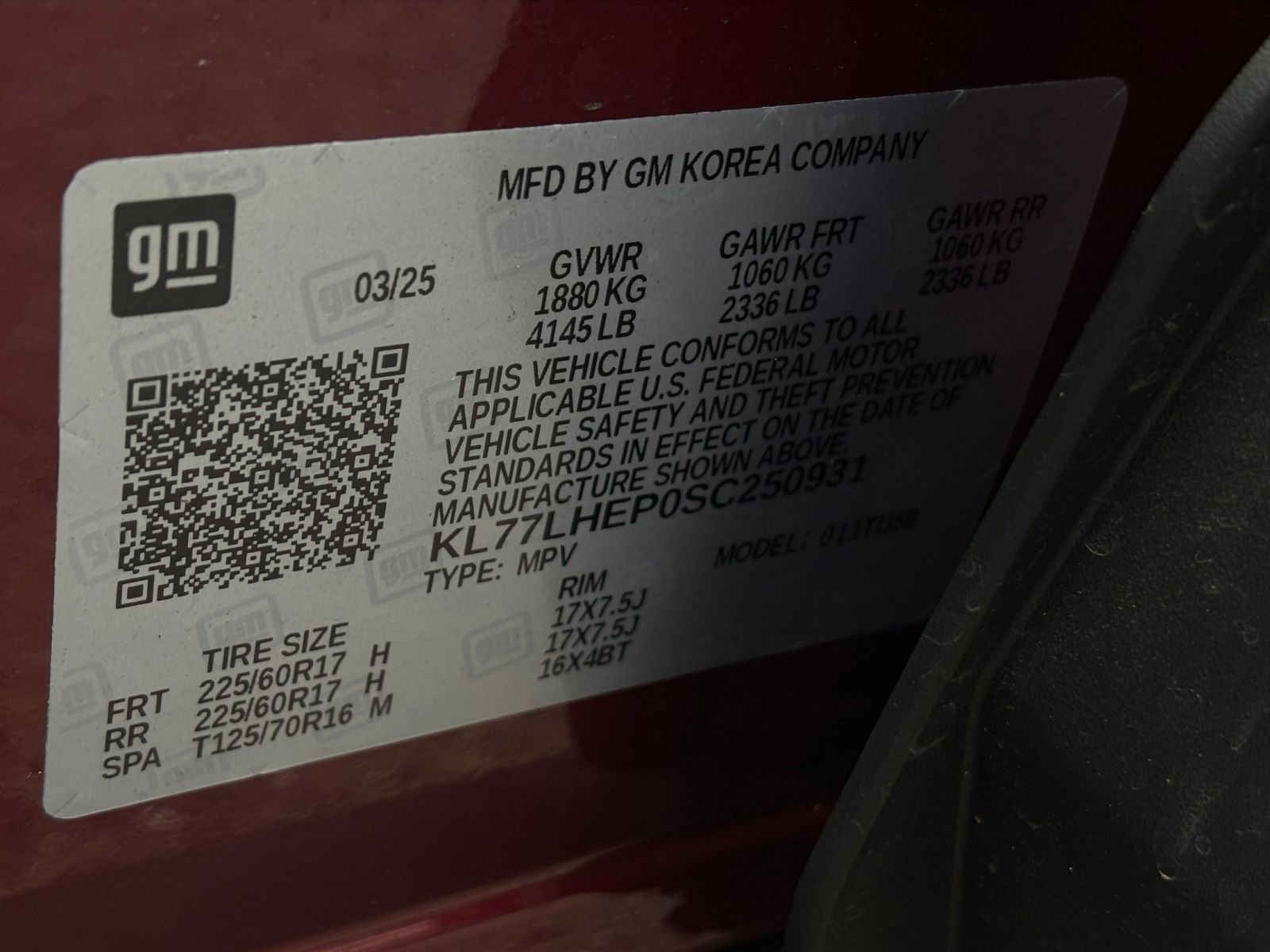 Thumbnail: 2025 Chevrolet Trax - 29