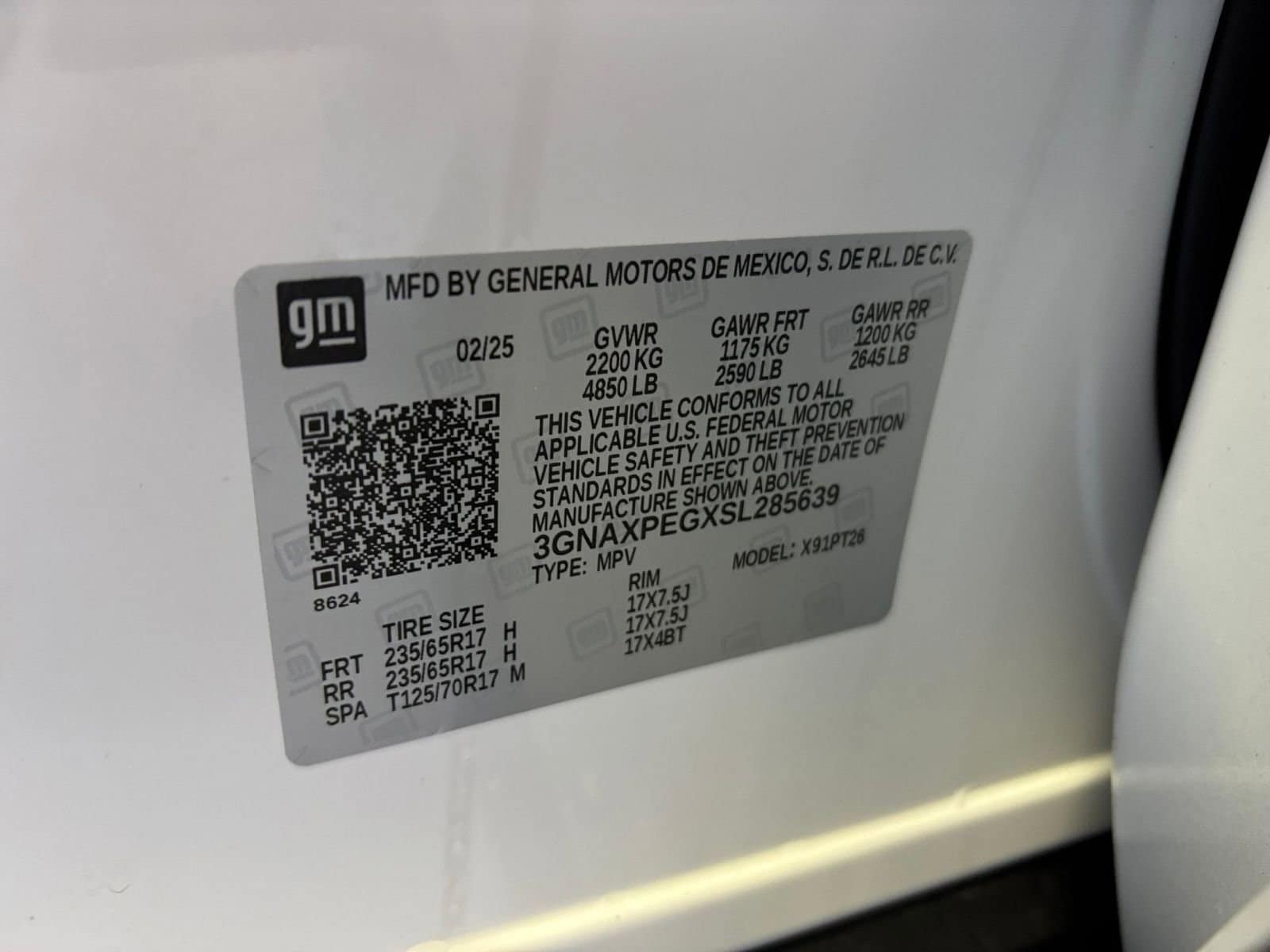 Thumbnail: 2025 Chevrolet Equinox - 30