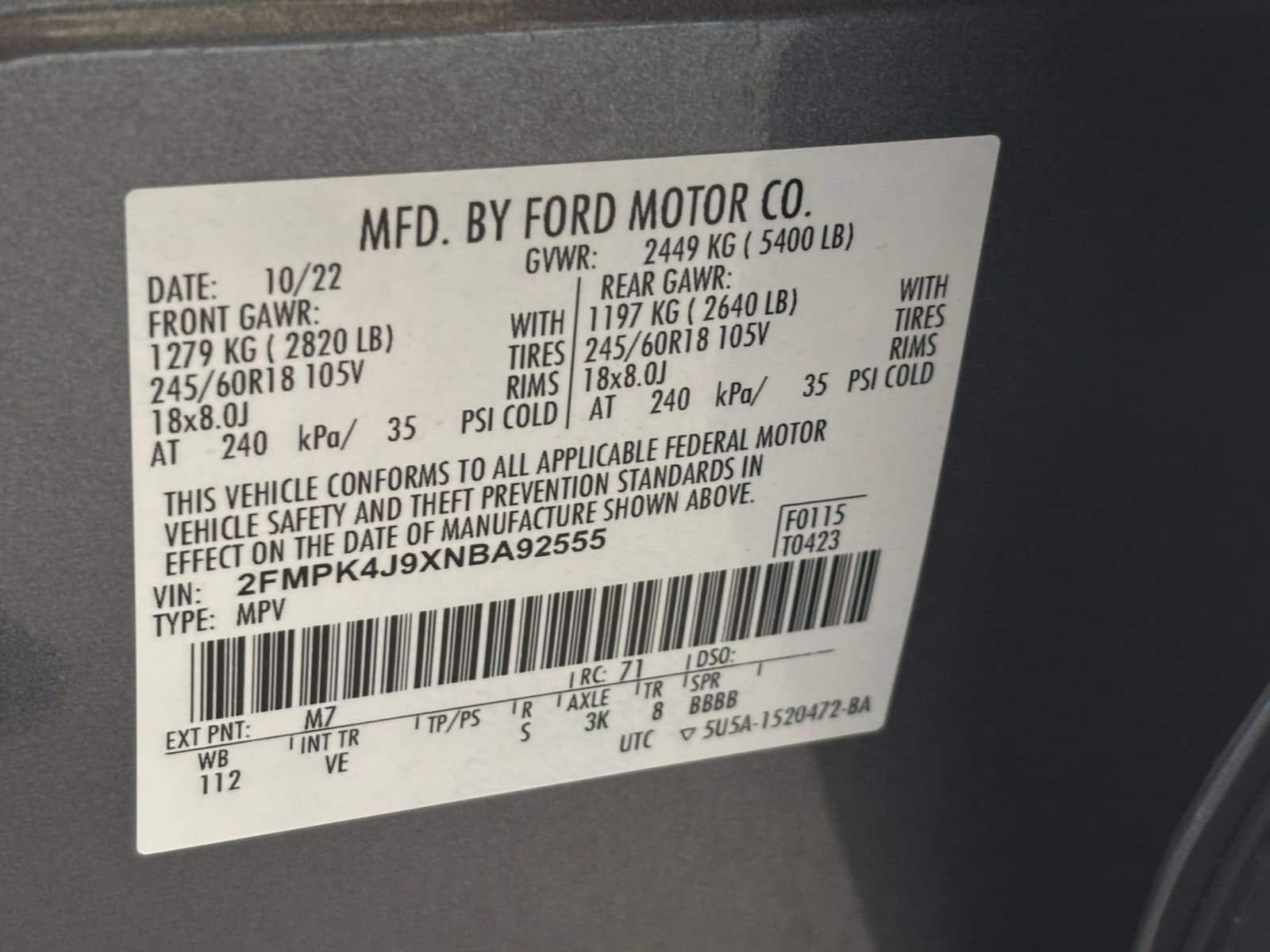 Thumbnail: 2022 Ford Edge - 29