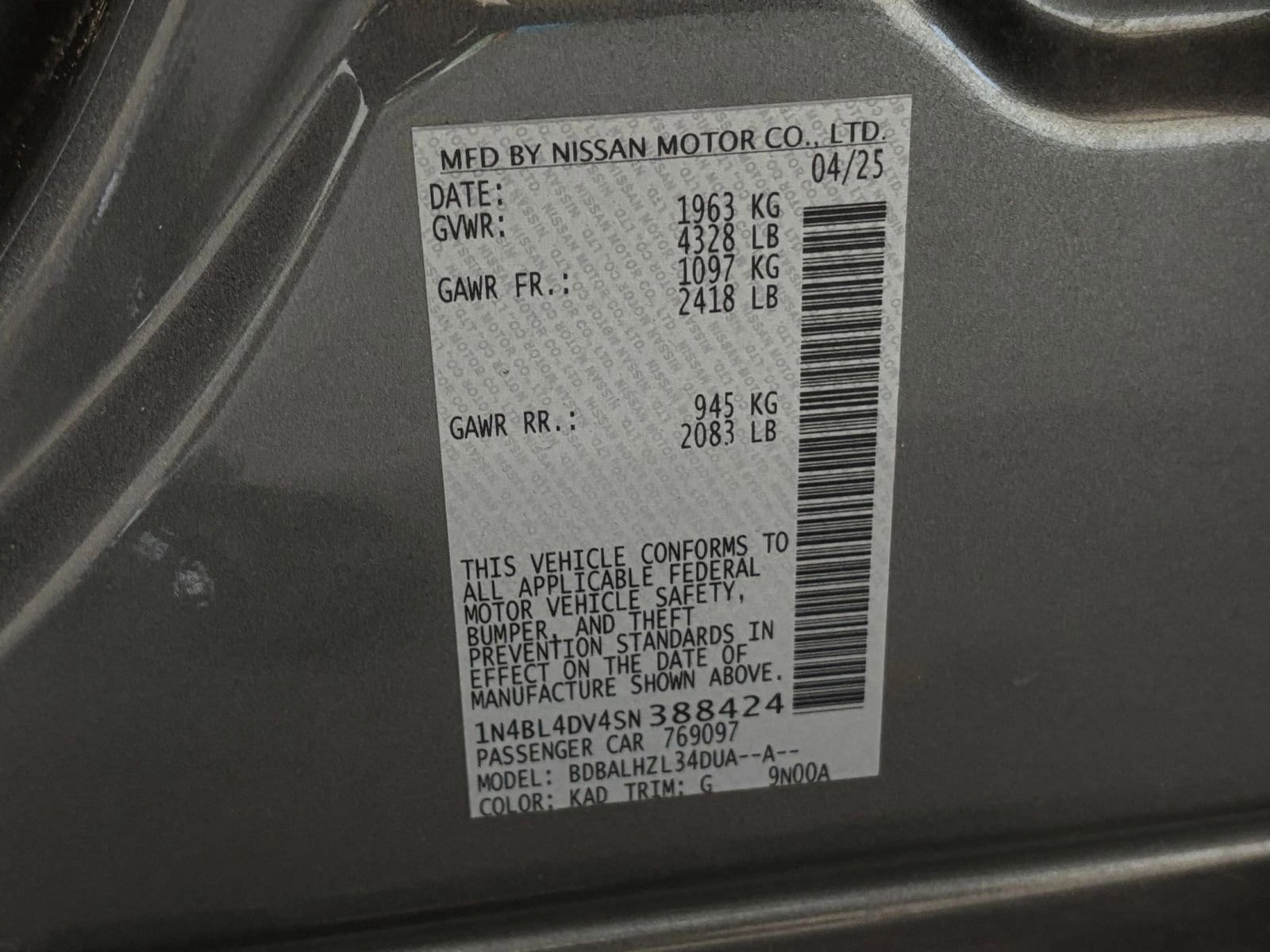 Thumbnail: 2025 Nissan Altima - 31