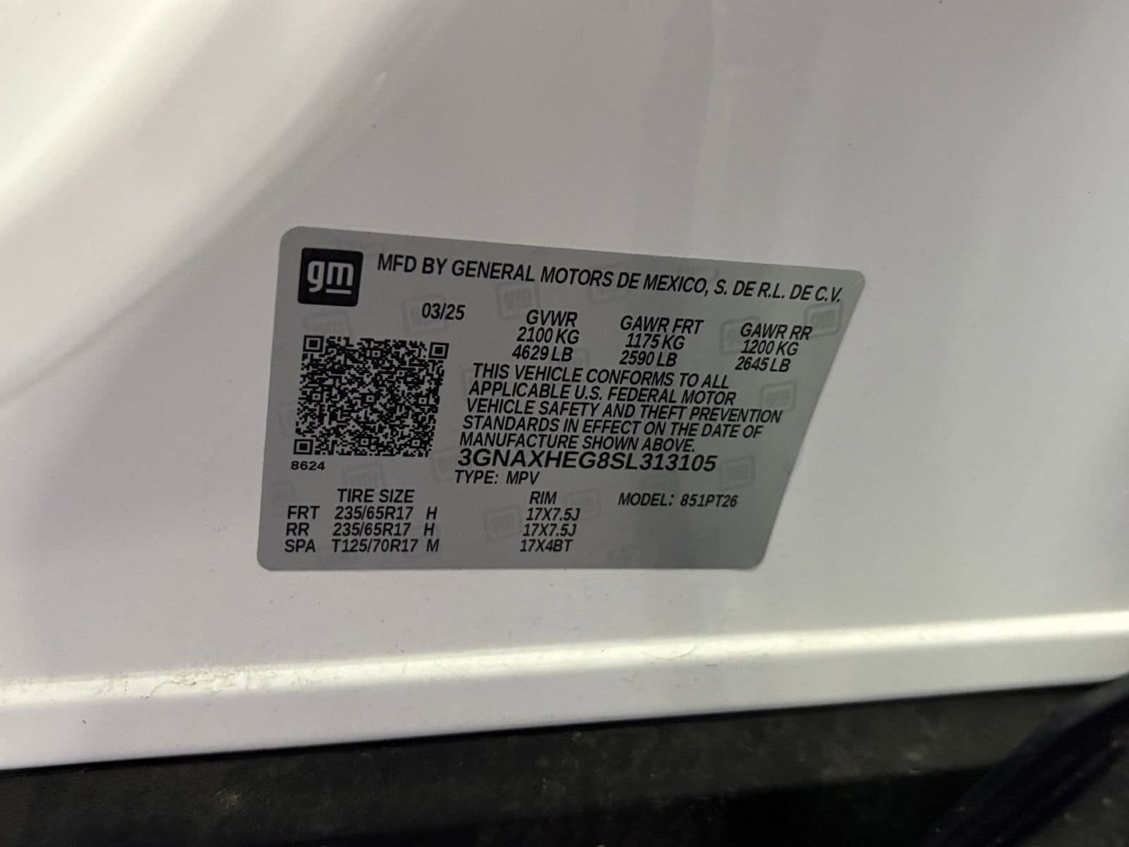 Thumbnail: 2025 Chevrolet Equinox - 28