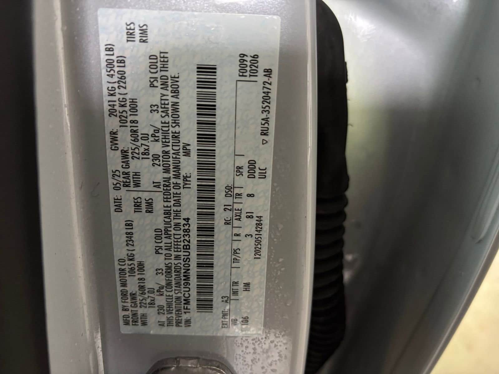 Thumbnail: 2025 Ford Escape - 29