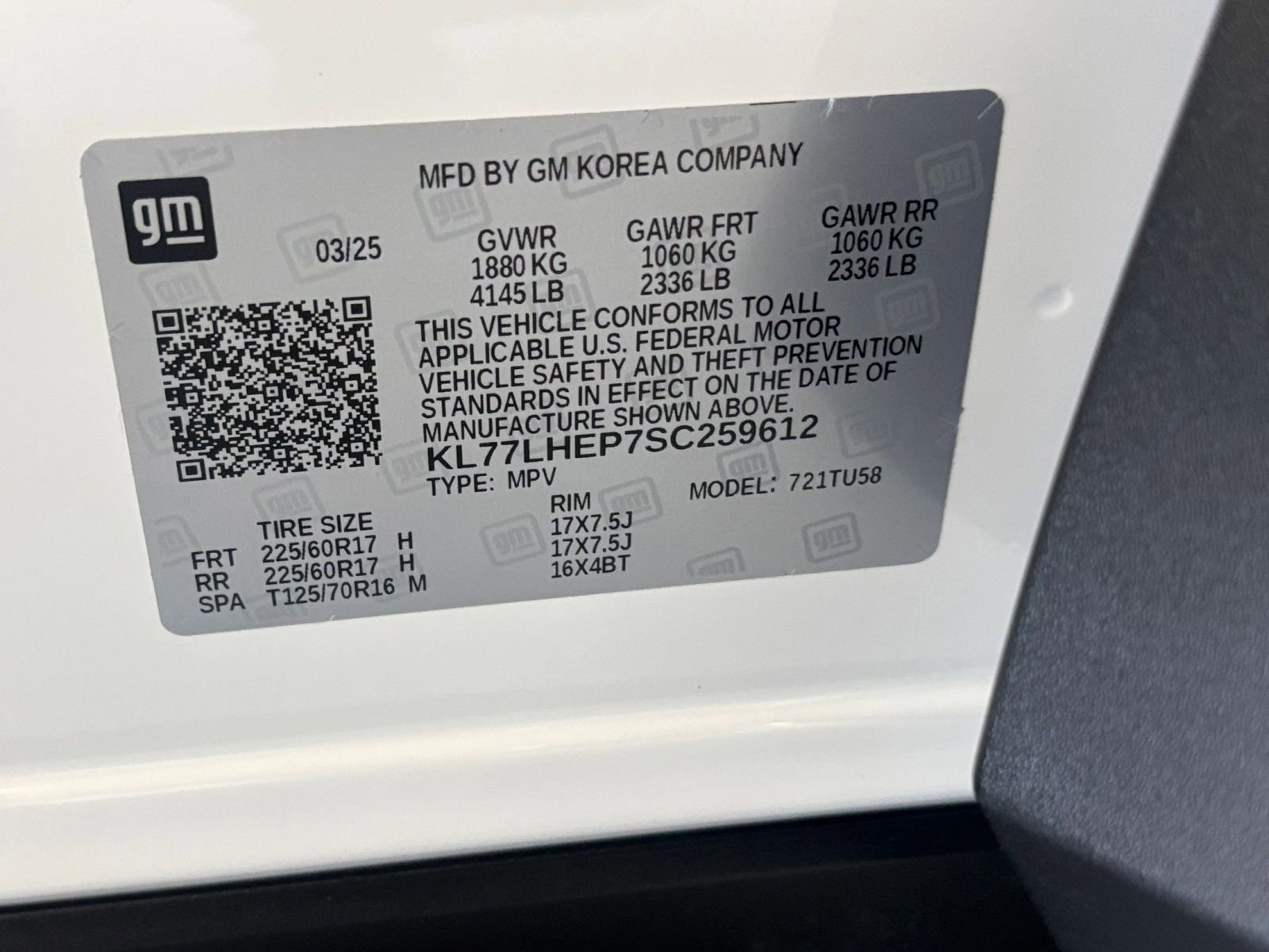 Thumbnail: 2025 Chevrolet Trax - 34