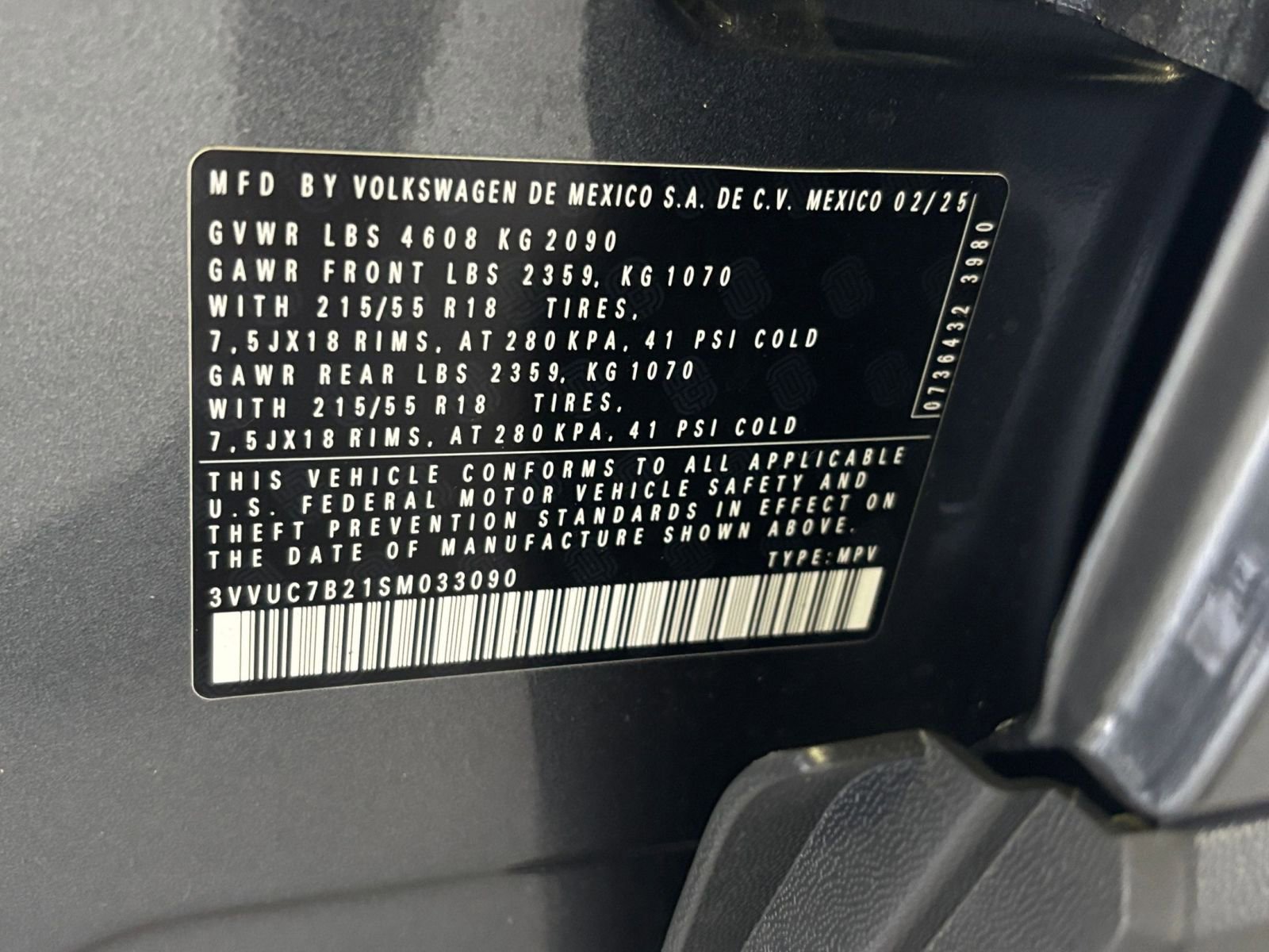 Thumbnail: 2025 Volkswagen Taos - 34