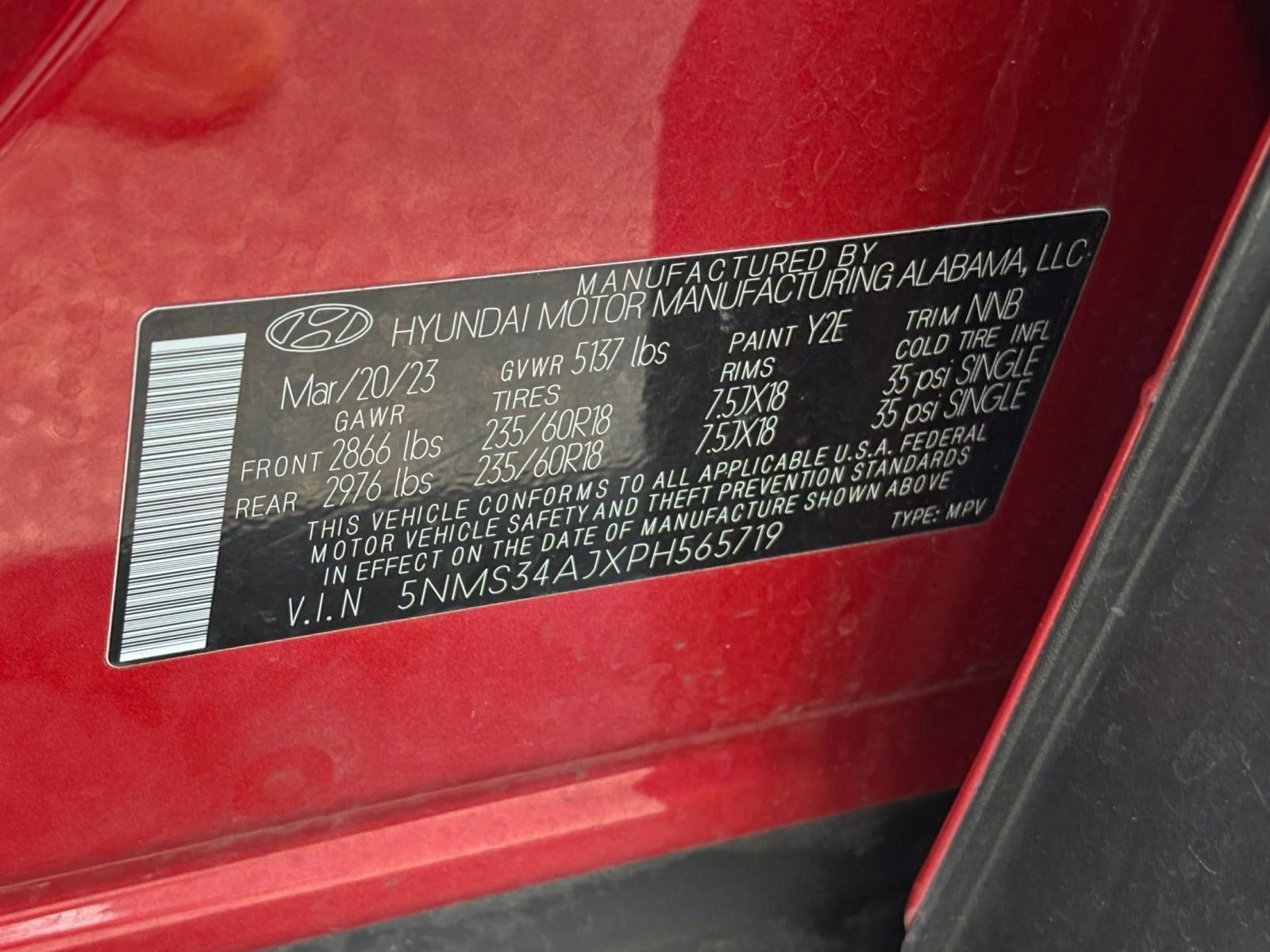 2023 Hyundai Santa Fe SEL 29