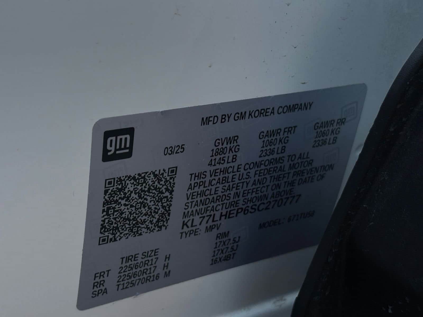 Thumbnail: 2025 Chevrolet Trax - 33